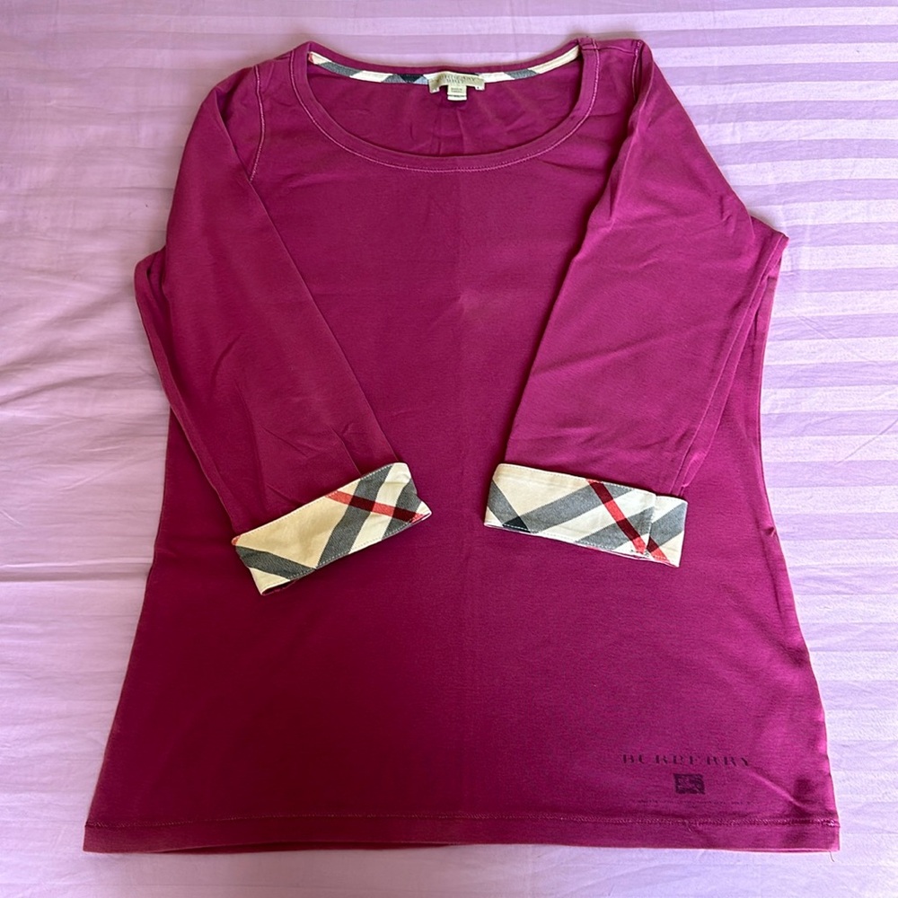 Authentic Burberry, Women’s XL but okay for sz Lg